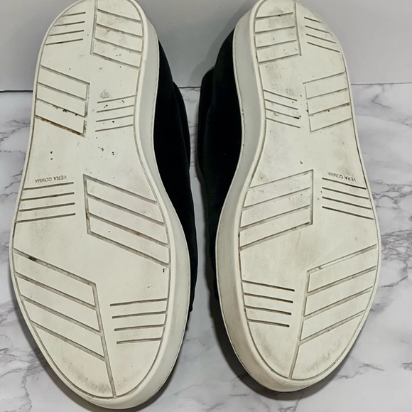 Magnanni Men's Dalia Velvet Sneakers Black - Picture 9 of 11